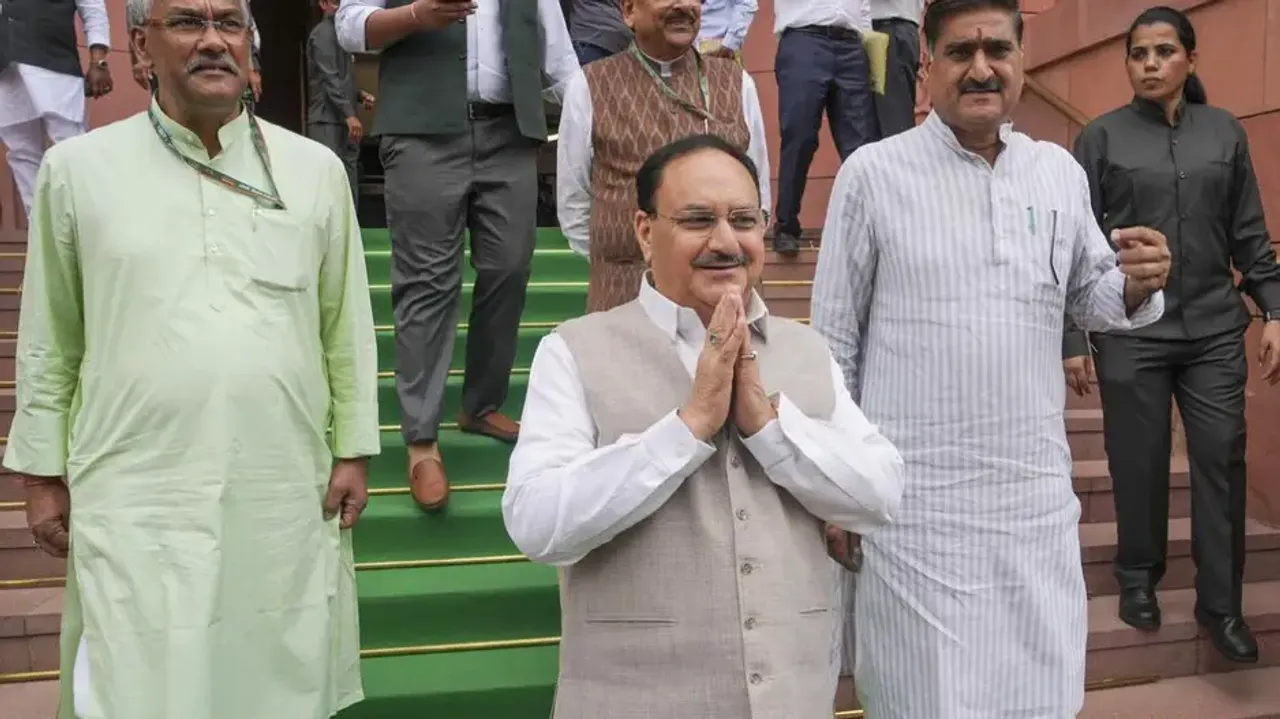 BJP chief and Union minister Nadda named Leader of House in Rajya Sabha