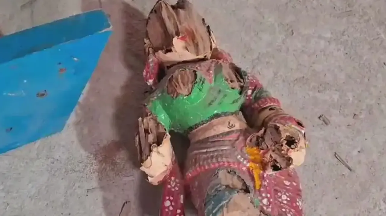 ‘Parsva’ deities of Rath Yatra chariots damaged by termites