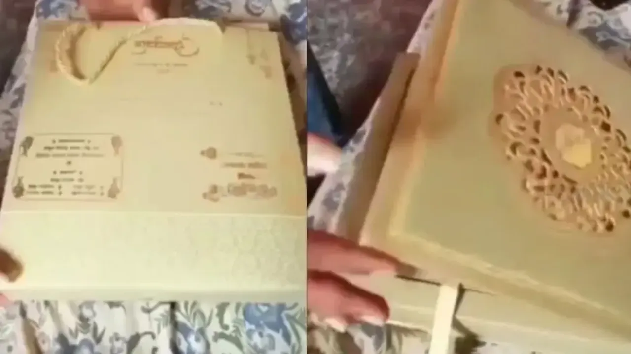 Not Anant Ambani-Radhika Merchant's wedding invitation cards, HERE is the 'best invitation card of u
