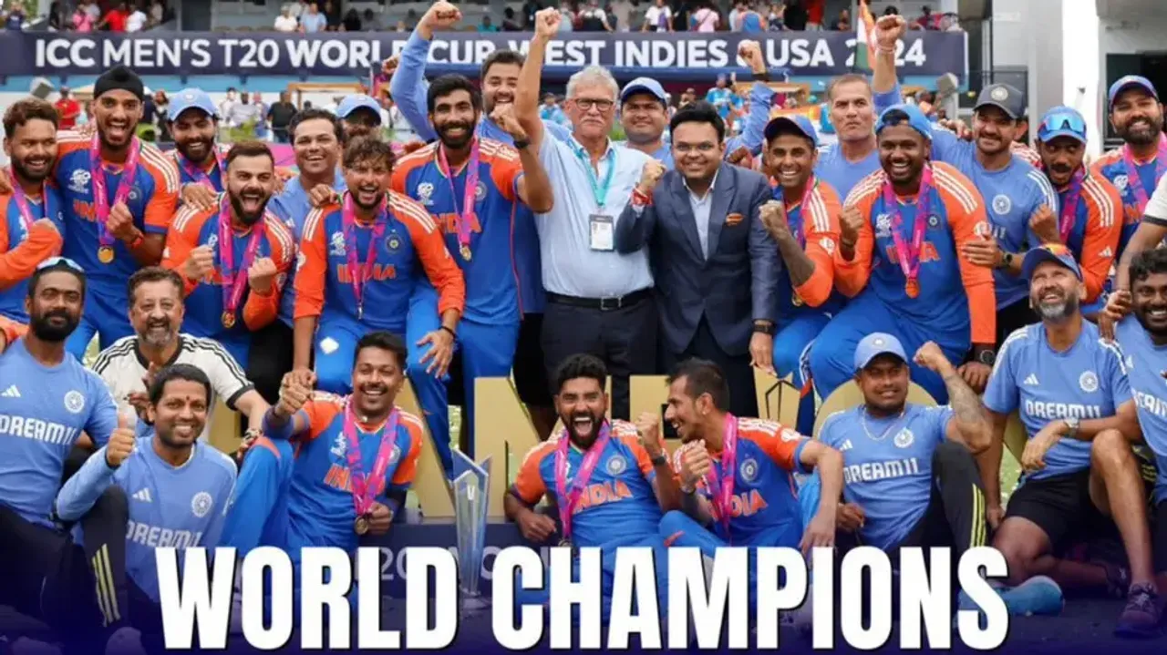 BCCI announces Rs 125 Crore prize for India's unbeaten T20 World Cup Victory