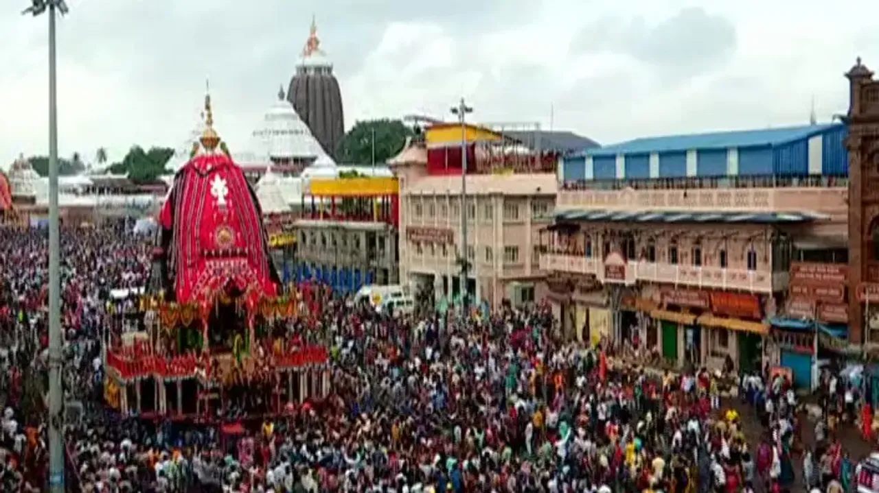 Puri Rath Yatra: Chariot Pulling Resumes On Second Day