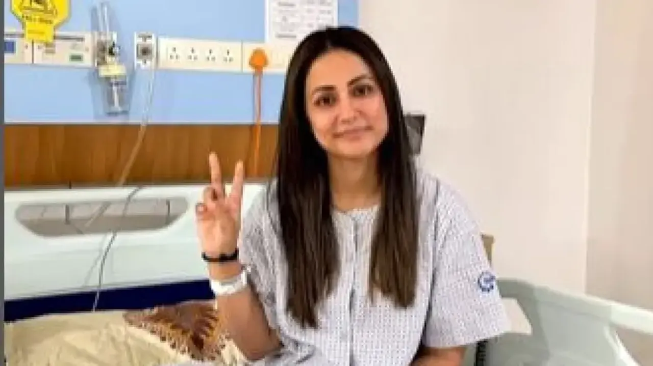 Hina Khan shares thank you note for fans amid fight with breast cancer