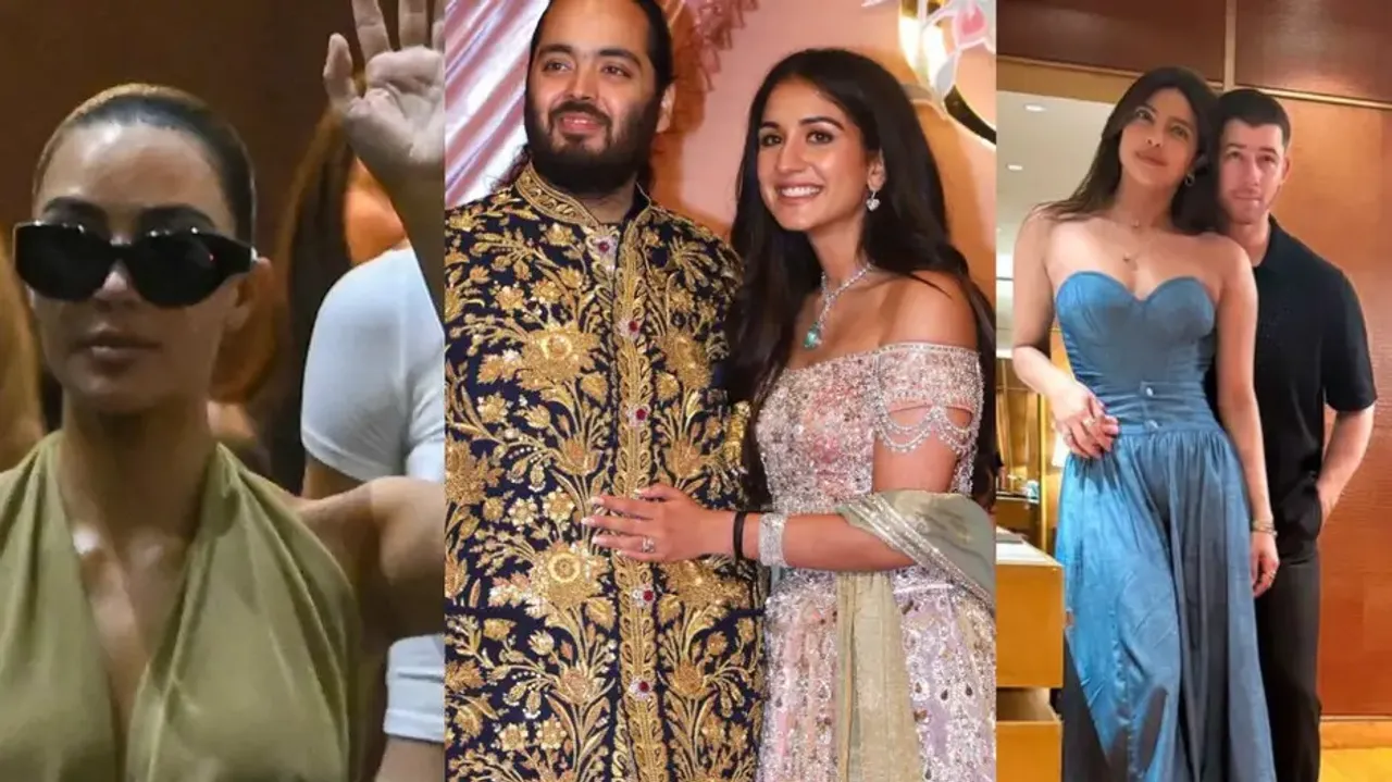 Kim Kardashian, Anant Ambani Radhika Merchant, Priyanka Nick Jonas
