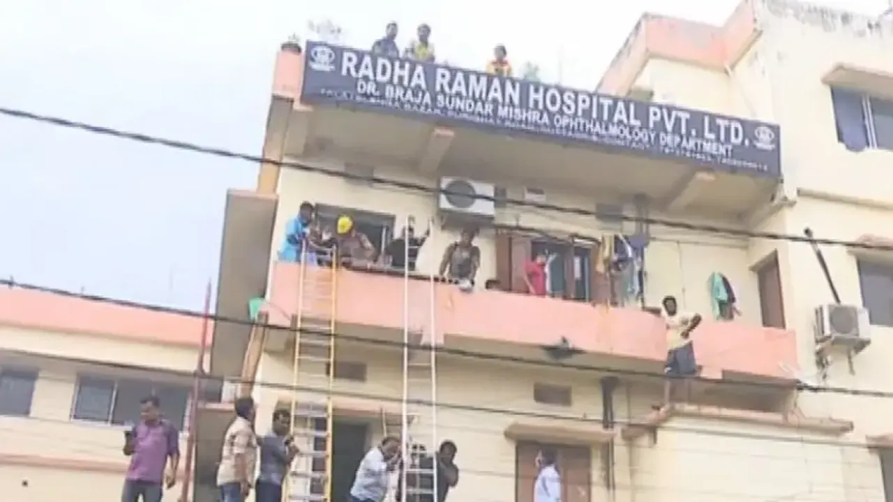 Fire breaks out at pvt nursing home in Cuttack, patients evacuated