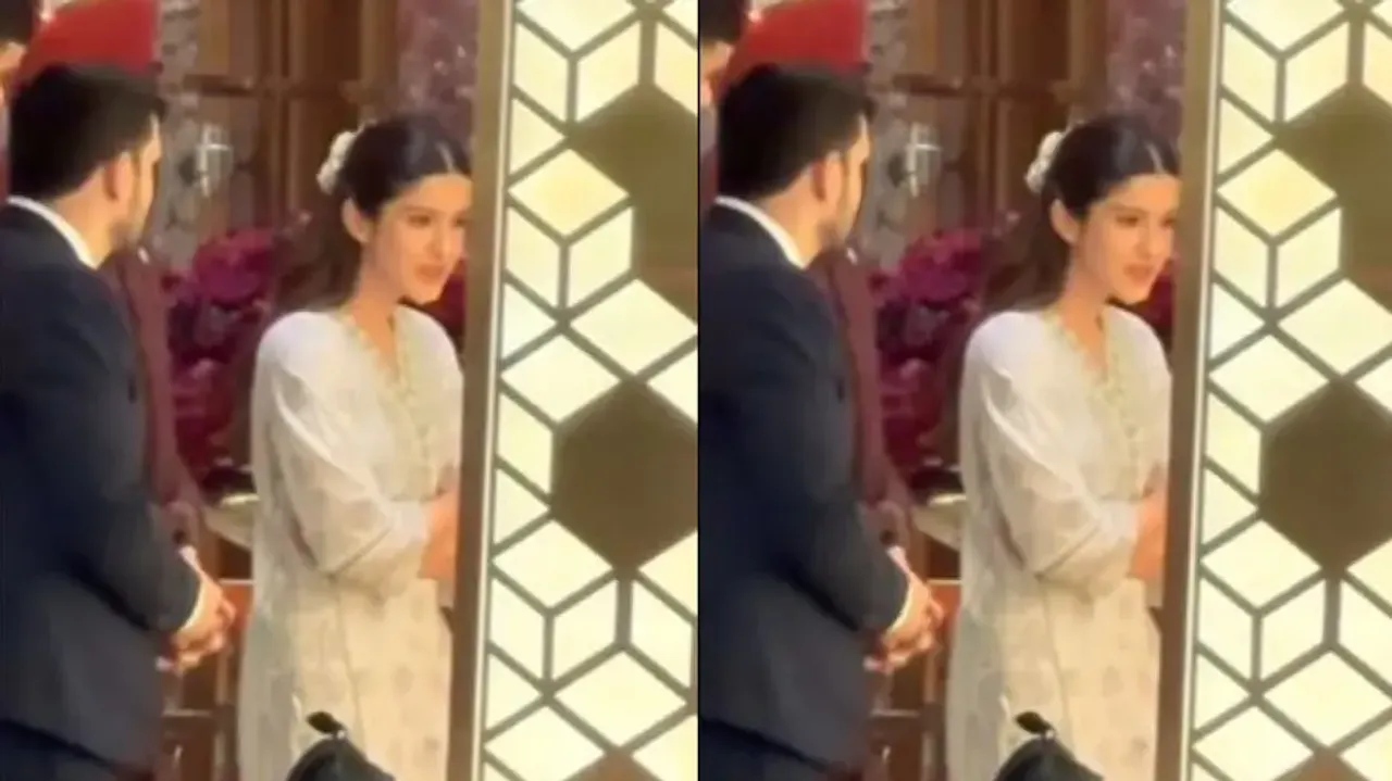 Shanaya Kapoor caught fighting with security guard at Anant Ambani-Radhika Merchant’s wedding, watch