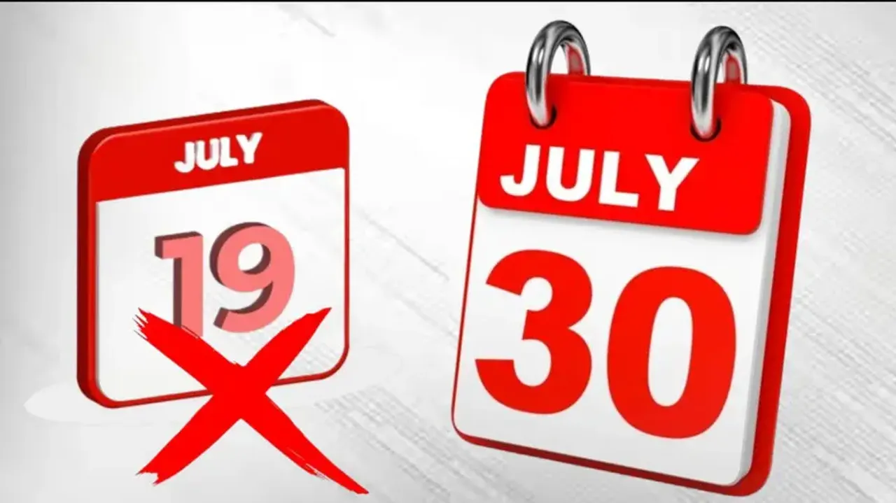 Not July 19, today is supposed to be July 30? Here's why