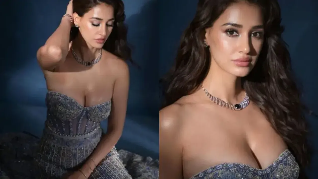 Disha Patani flaunts well-toned curves in deep-neck lehenga, turns up the heat on Instagram