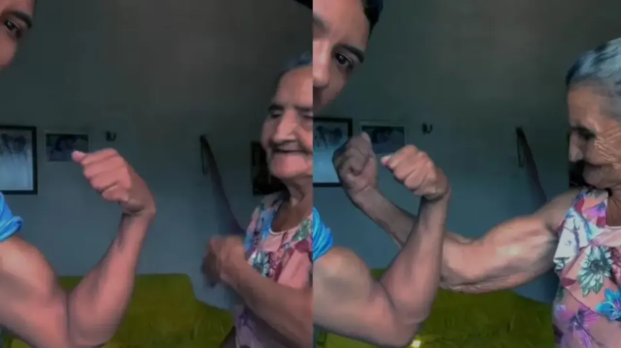‘Dadi rocks, viewers shocked’: Grandma’s toned biceps leaves netizens astounded, watch viral video