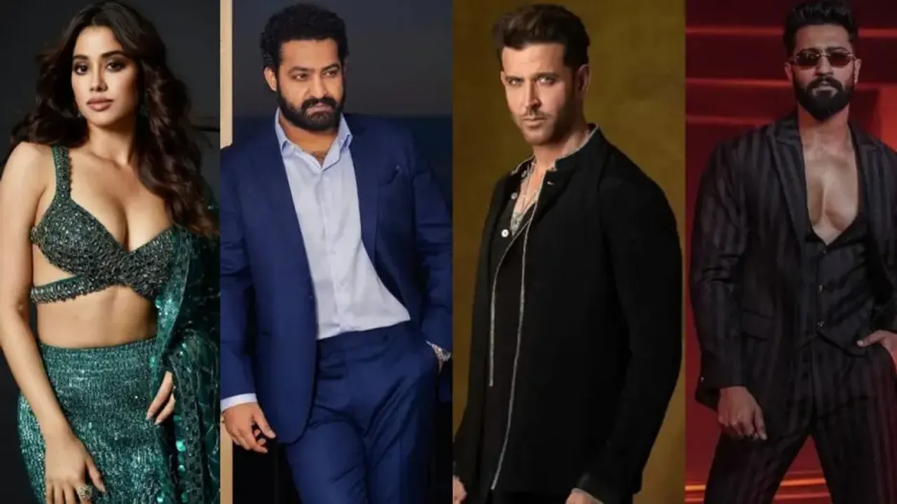 Janhvi Kapoor, Jr NTR, Hrithik Roshan and Vicky Kaushal
