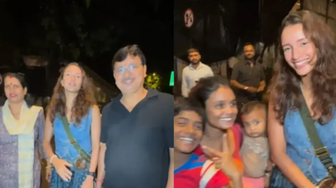 Triptii Dimri spotted enjoying family time with parents in Mumbai amid 'Bad Newz' success