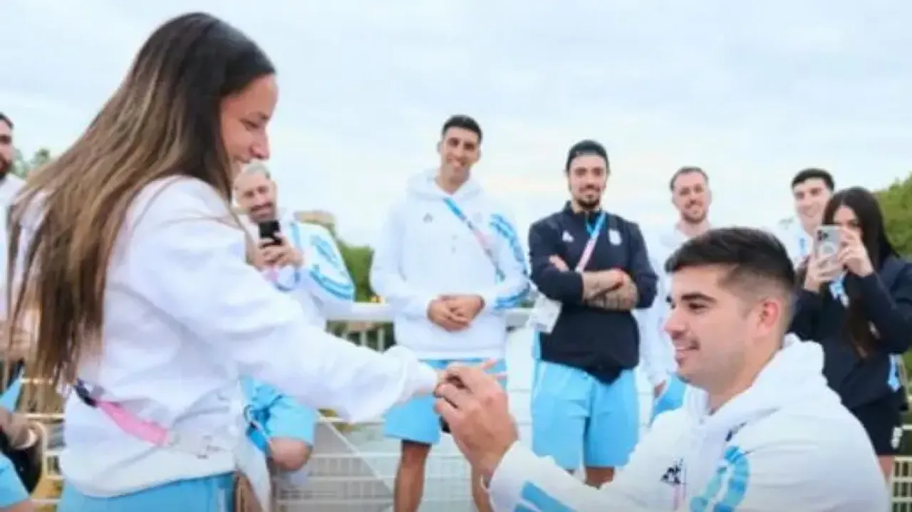 Paris Olympics 2024: Marriage proposal of young athlete couple steals show – Watch