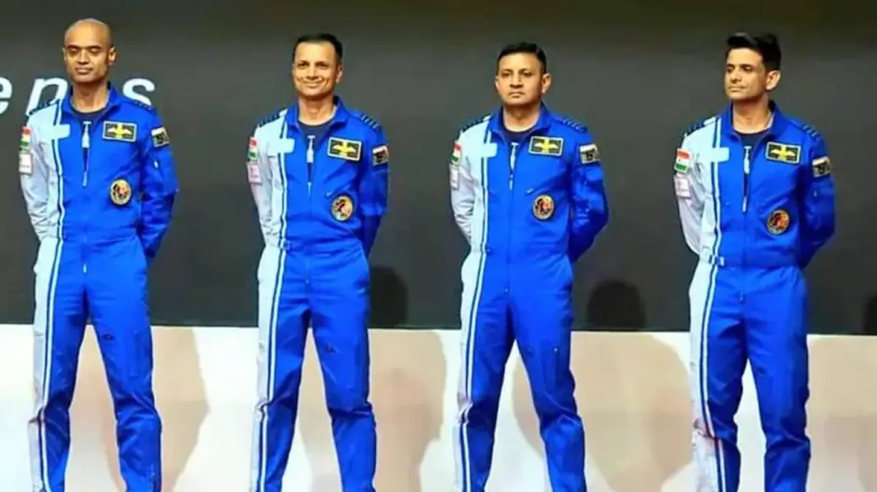 4 Gaganyaan Astronauts 