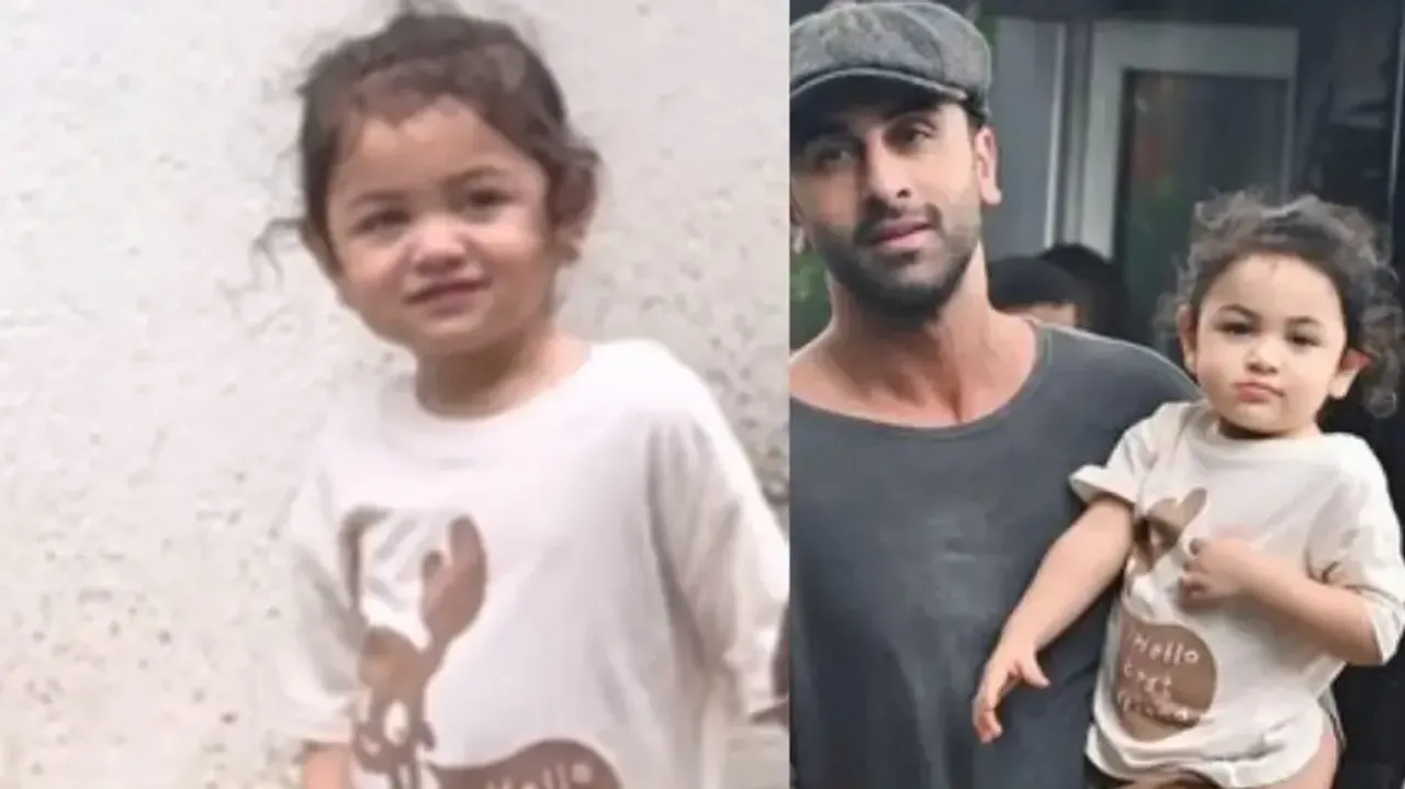 Raha and Ranbir Kapoor