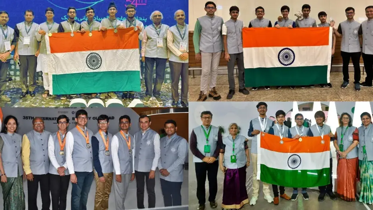 Indian students win laurels at 4 academic Olympiads