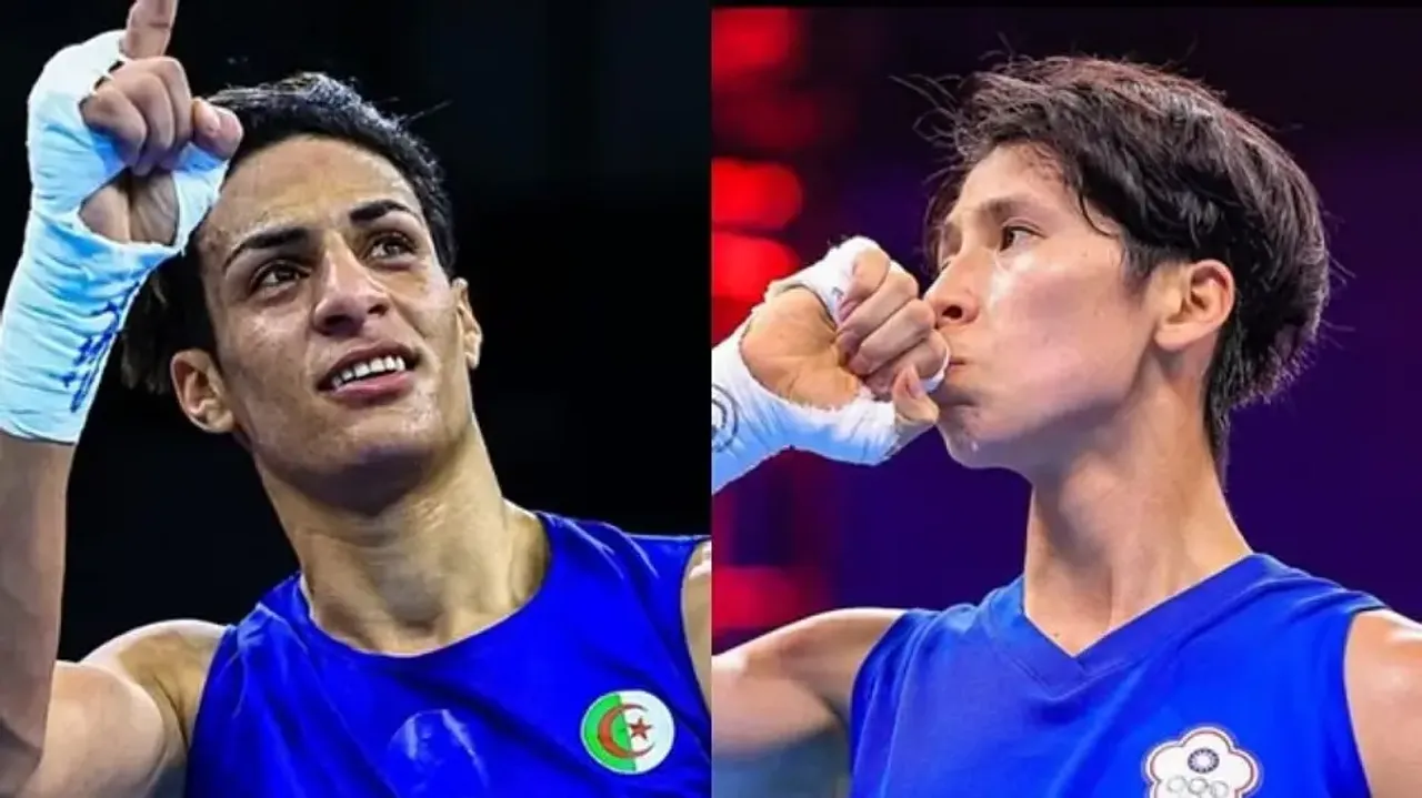 Imane Khelif and Lin Yu-ting