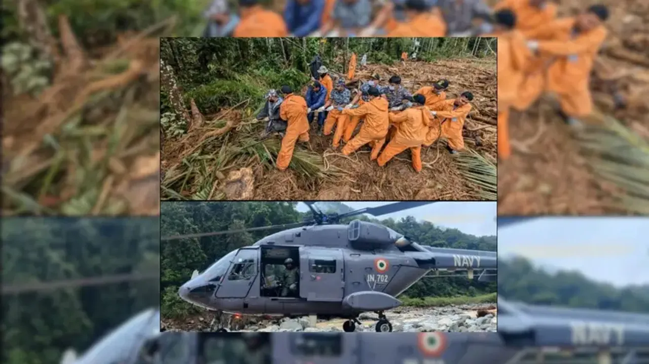 The Indian Navy in Kerala's Wayanad district