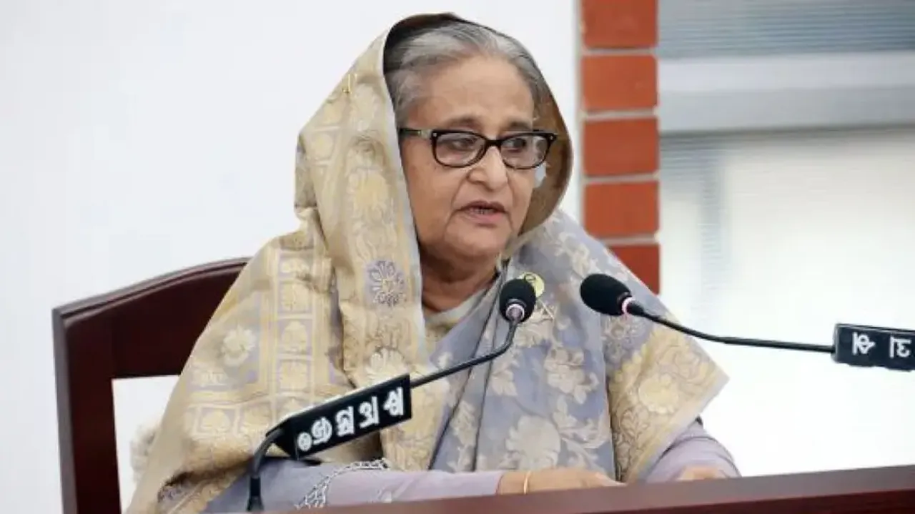 Former Bangladesh prime minister Sheikh Hasina