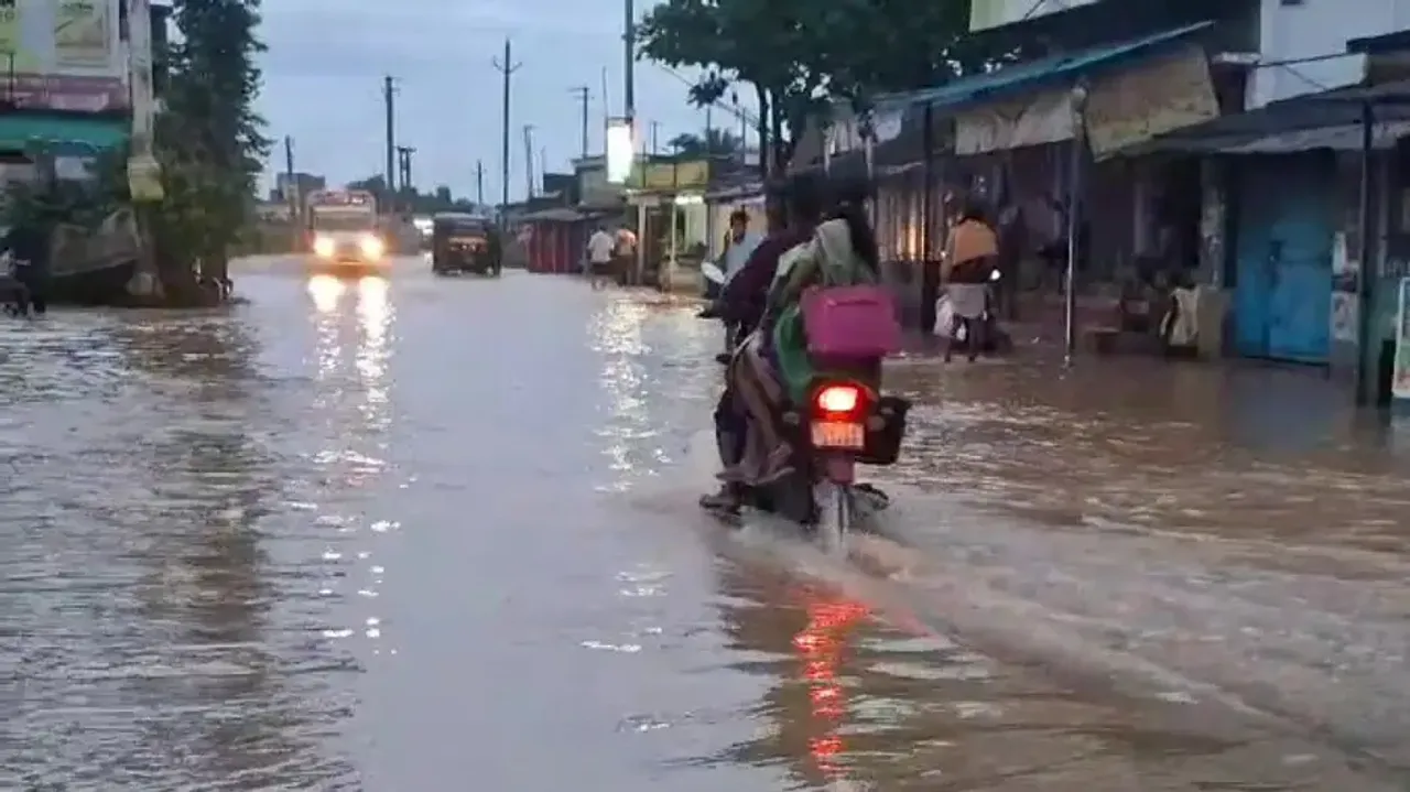 Heavy rainfall in Odisha, Banki records highest rainfall