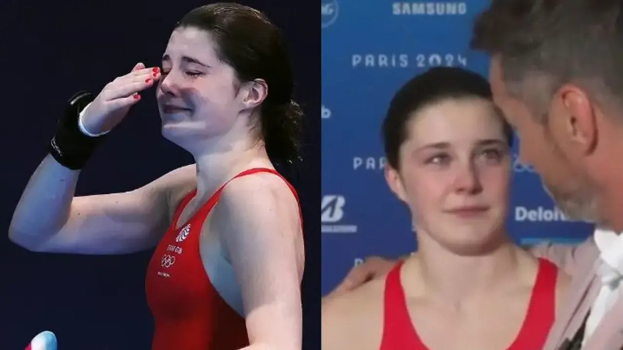 Father consoling his daughter after Olympics loss is the best video on Internet today - Watch