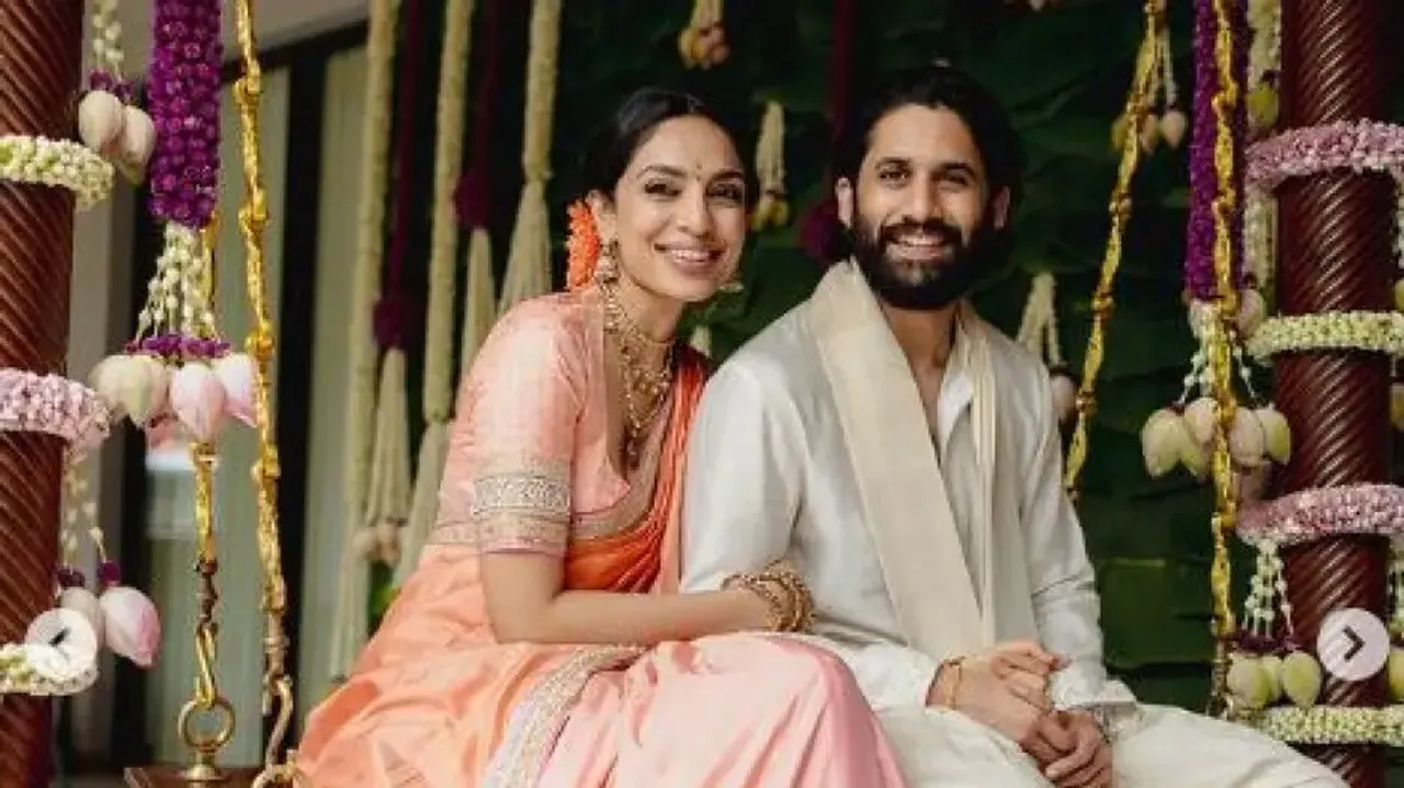Sobhita Dhulipala shares heartwarming pics from her engagement to Naga Chaitanya