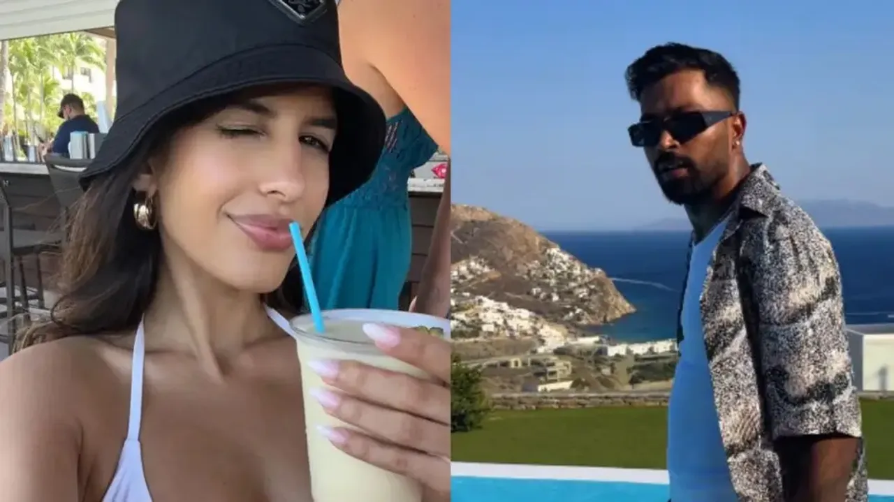 Jasmin Walia, Hardik Pandya