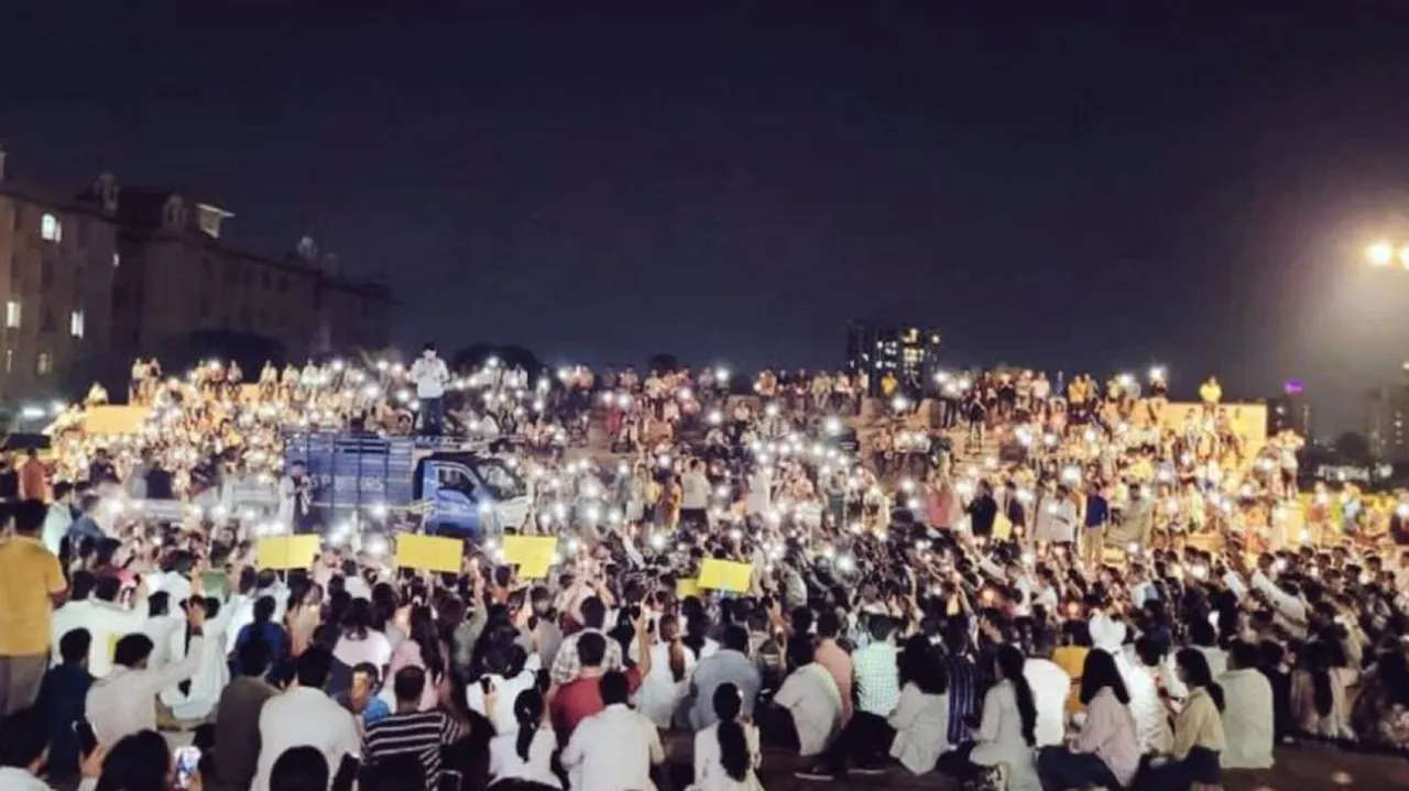 Doctors protest over Kolkata rape-murder