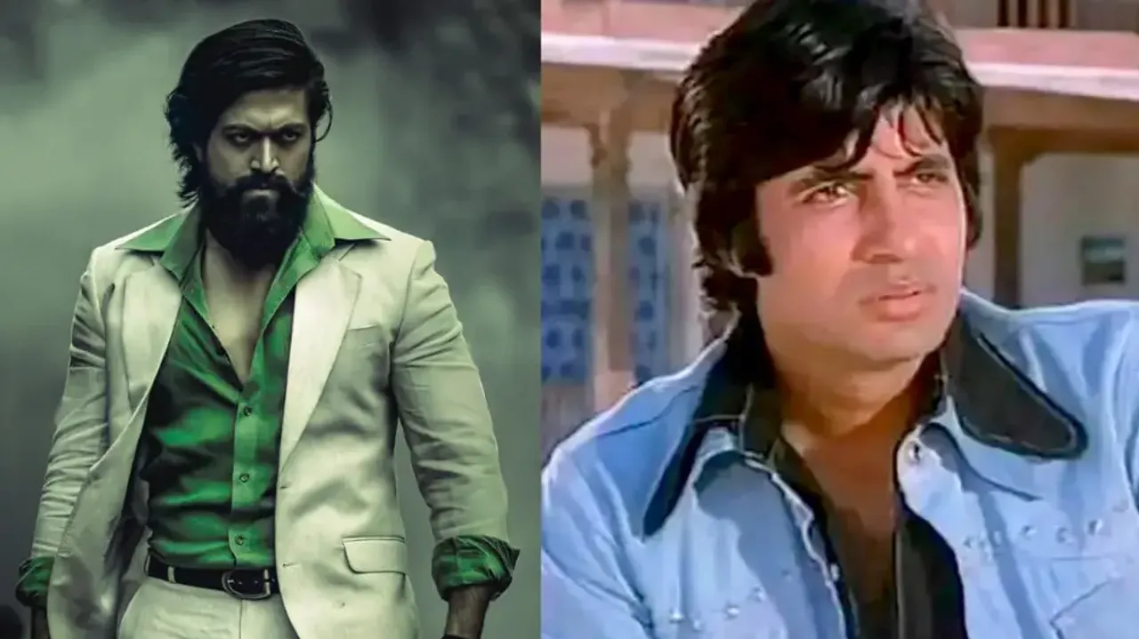 KGF star Yash featuring Salim-Javed 'Angry Young Men' series has a connection with Amitabh Bachchan