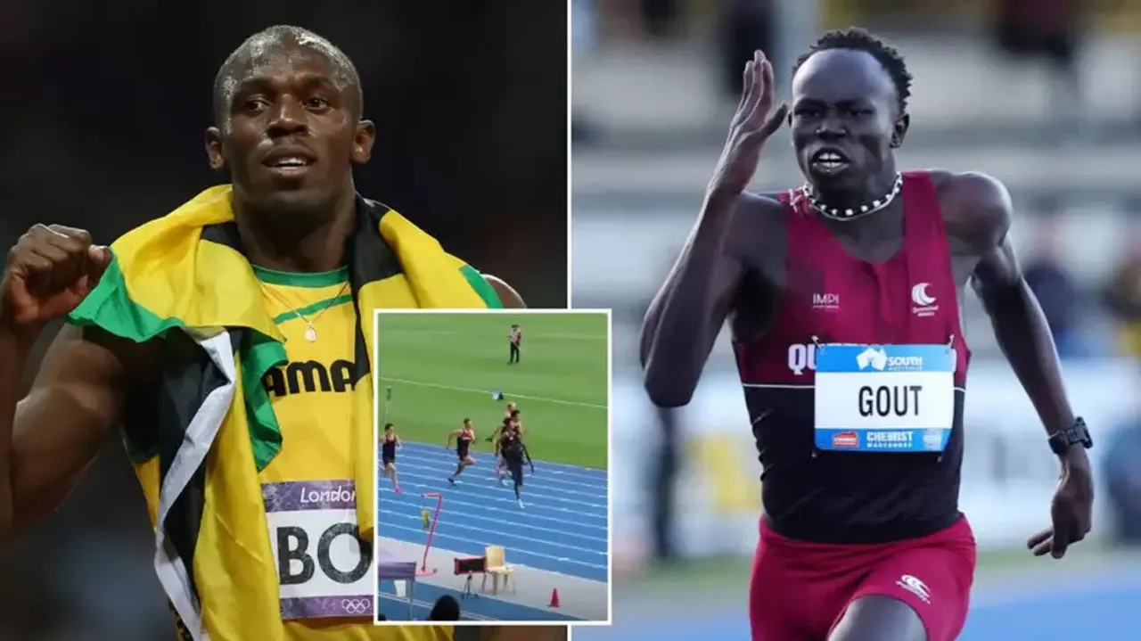 Gout Gout is compared with Usain Bolt 