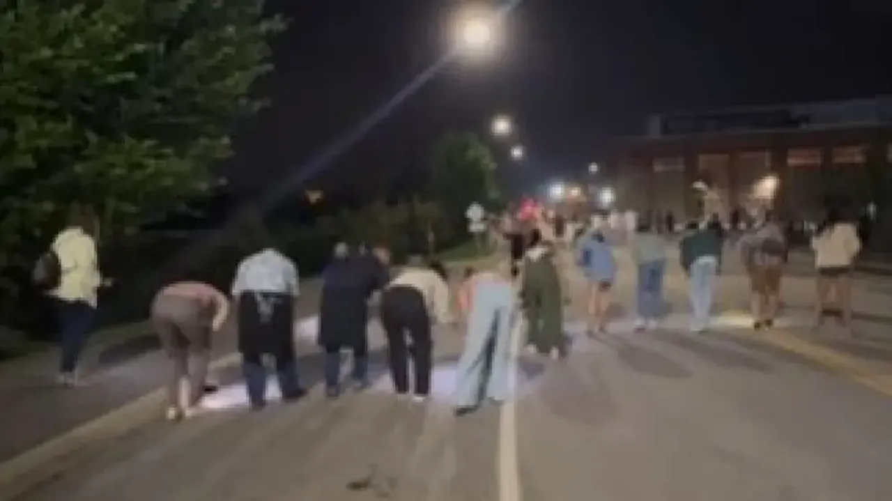 Humanity still Alive! Strangers come together to find lost earring of woman tourist