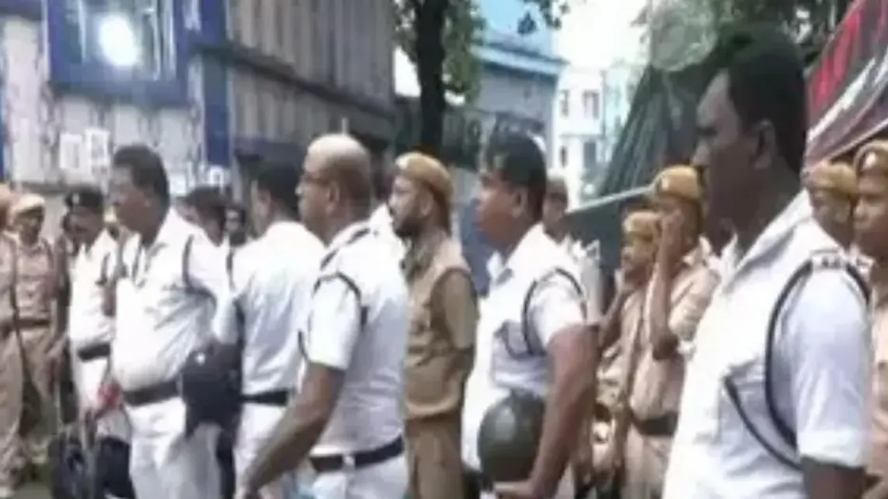 Layers of security in place ahead of 'Nabannno Abhijan' in Kolkata