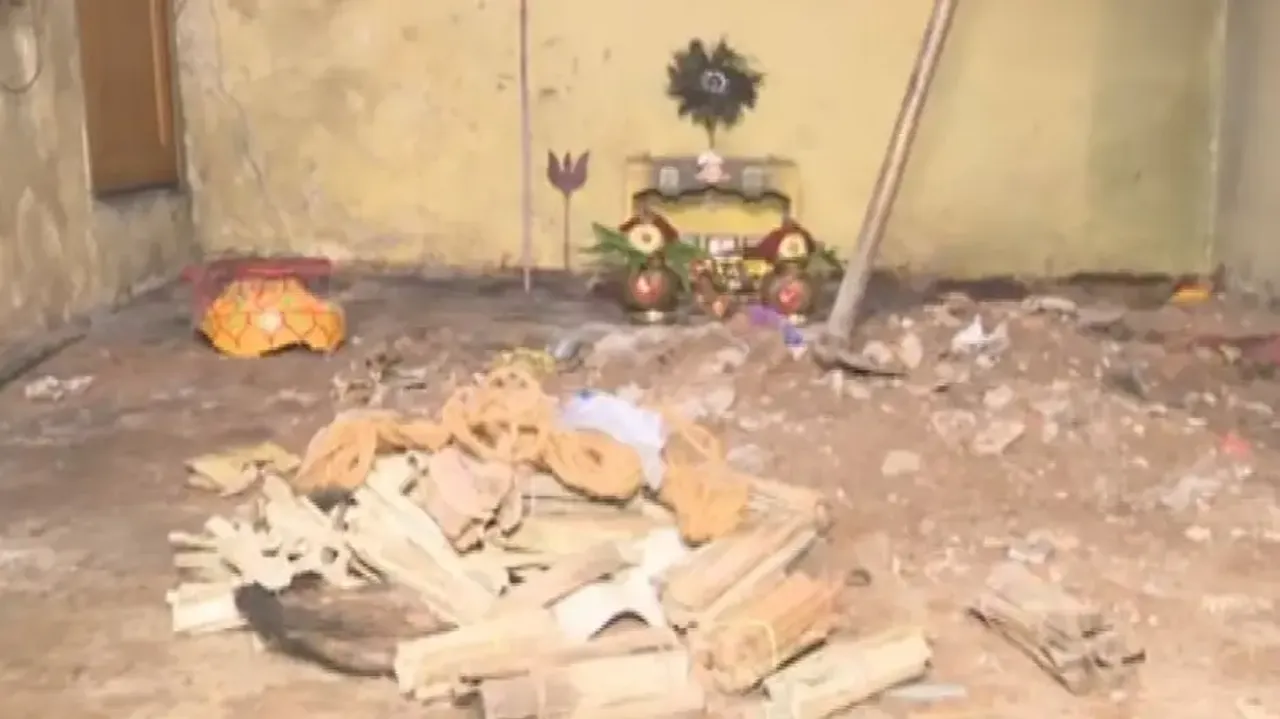 Black magic practice in Smart City Bhubaneswar! Bones found in locked room, probe launched