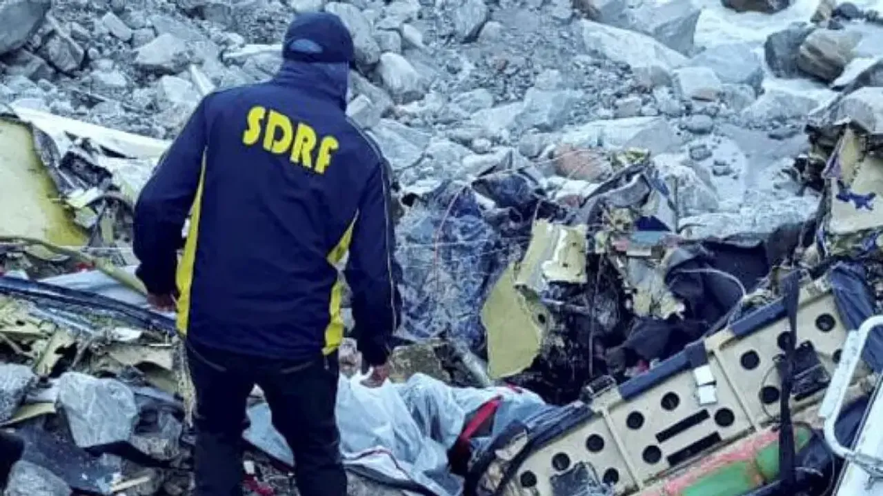 Helicopter crash
