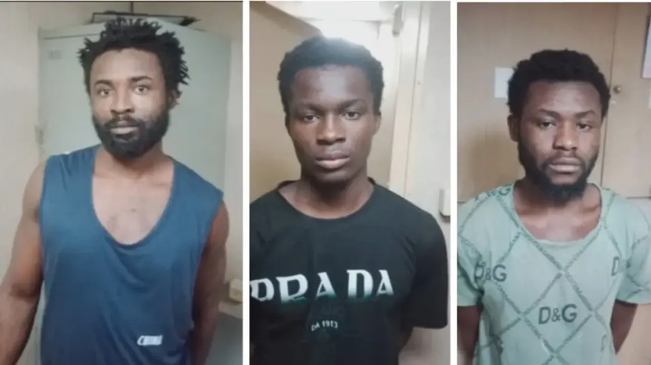 Chinese vessel carrying suspected illegal immigrants from Ghana docks at Paradip Port