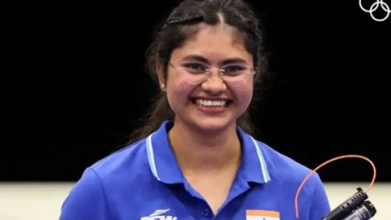 Rubina Francis wins bronze in air pistol SH1 event