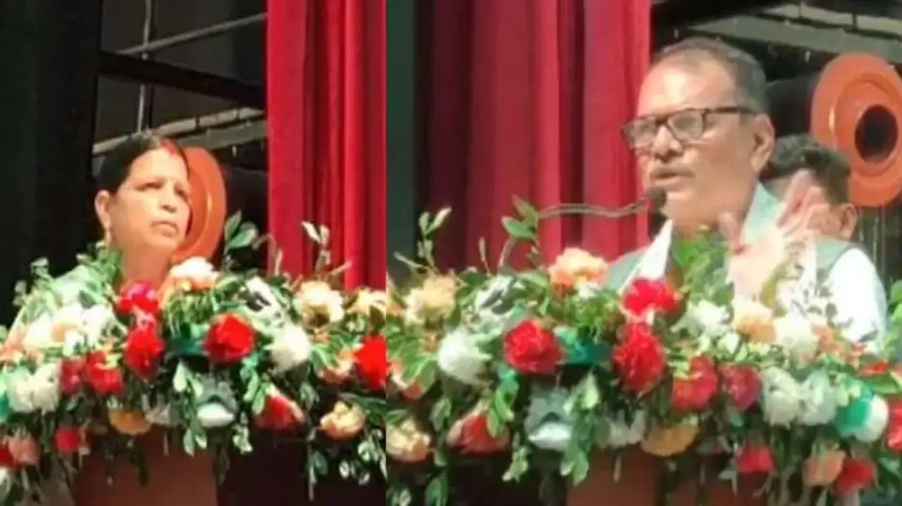 BJP MP, BJD MLA's face-off on stage heats up Jajpur politics