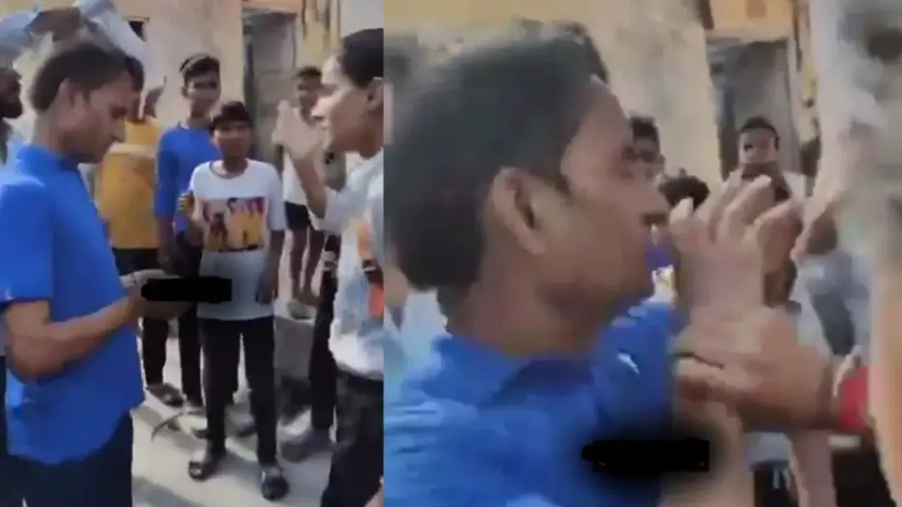 'Pehele I Love You, Phir Recharge'! Group of girls smack shopkeeper for misbehaving, watch