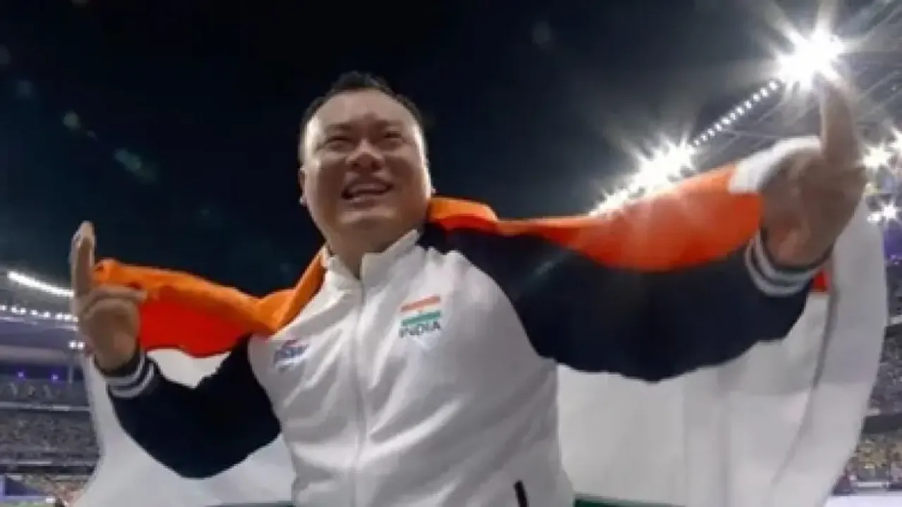 Hokato Hotozhe Sema bags Bronze medal in Paris Paralympics