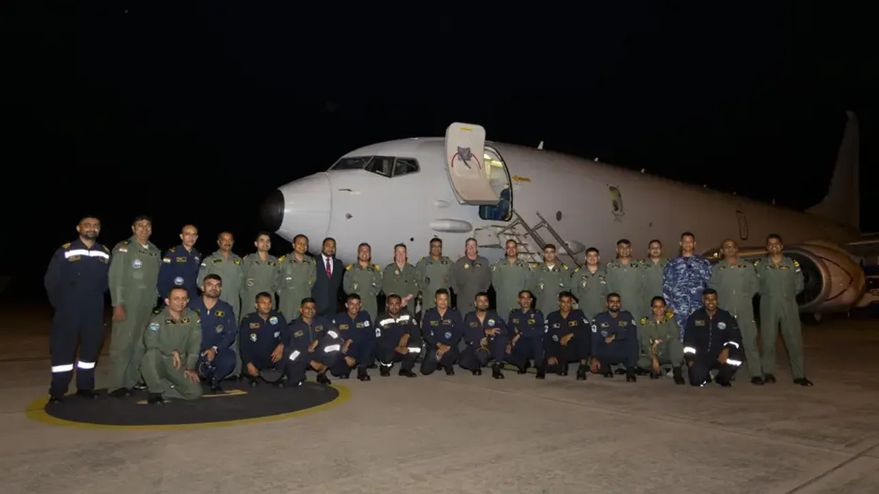Indian Navy's P-8I aircraft