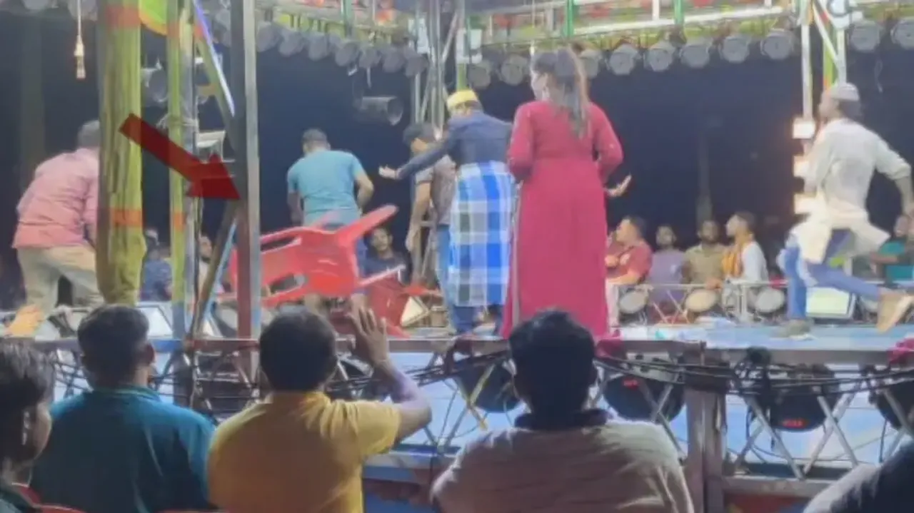 Jatra villains thrashed by audience for devilish acting in Sambalpur