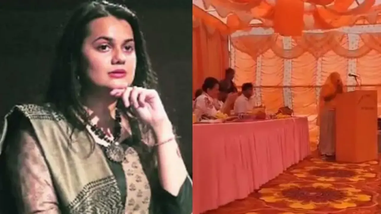 Sarpanch under ‘ghoonghat’ stuns IAS Tina Dabi with her fluent English speech