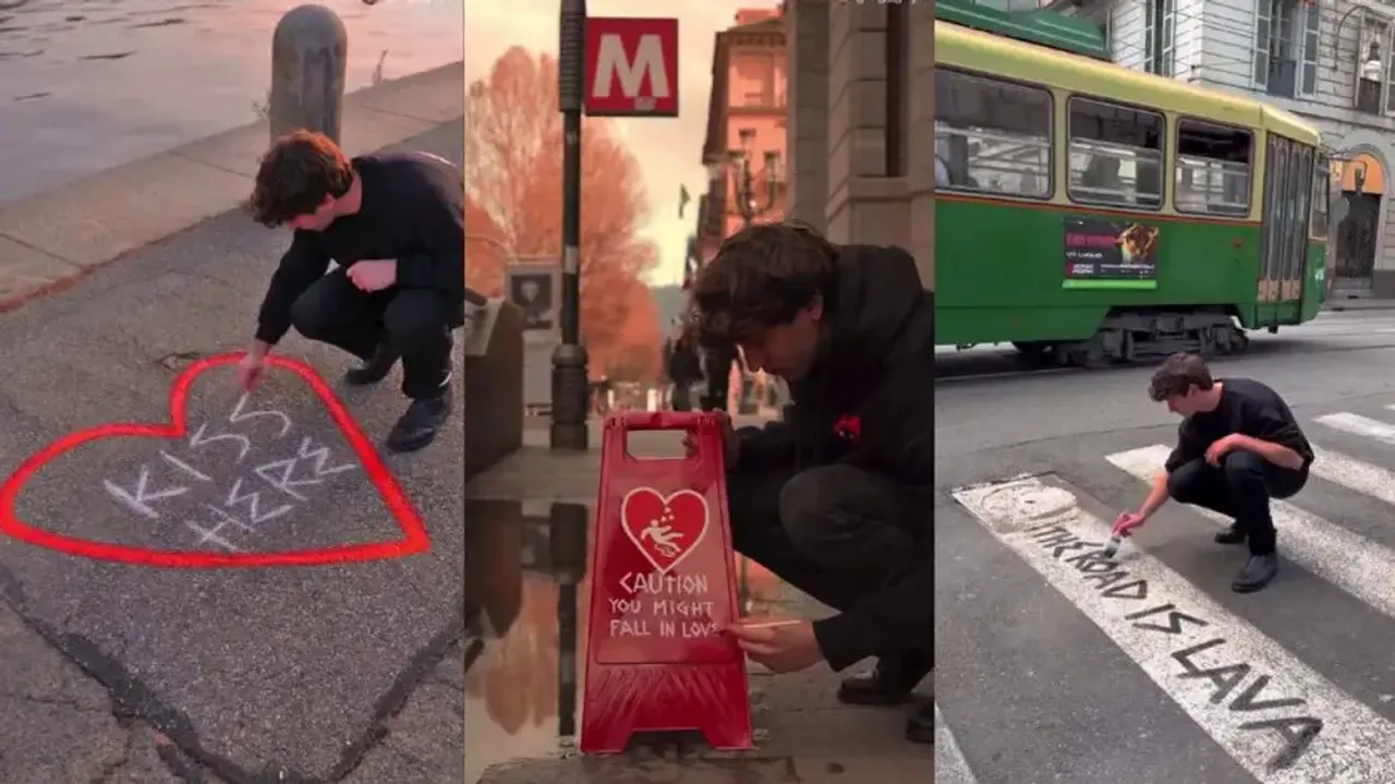 Using creativity to spread happiness in the streets