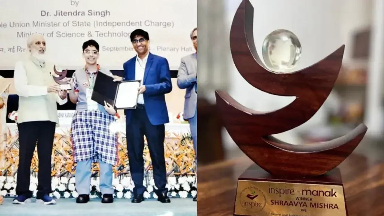 Odisha girl Shraavya Mishra shines at iNSPIRE MANAK National Exhibition