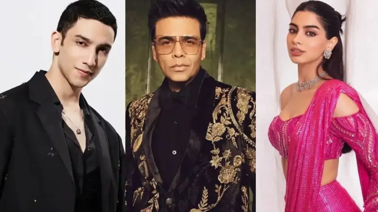 Karan Johar teases Vedang Raina about Khushi Kapoor