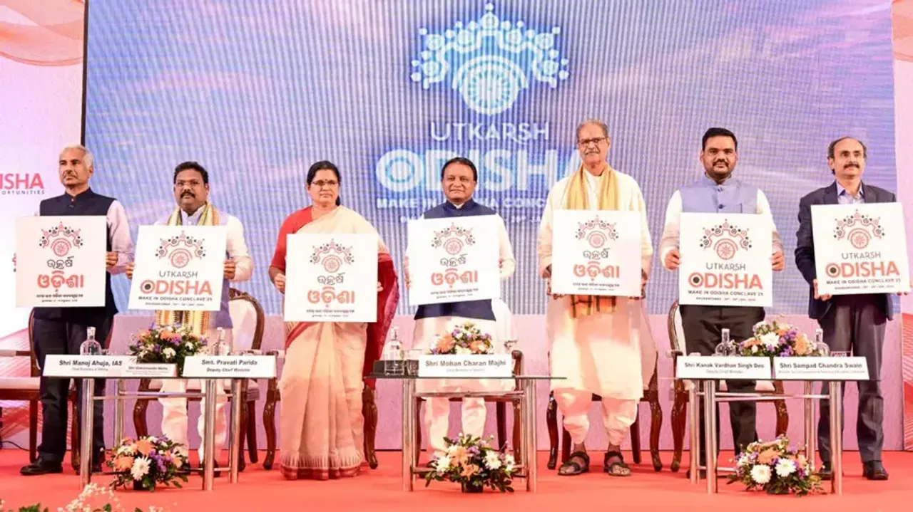 Utkarsh Odisha logo unveiled by CM Mohan Majhi