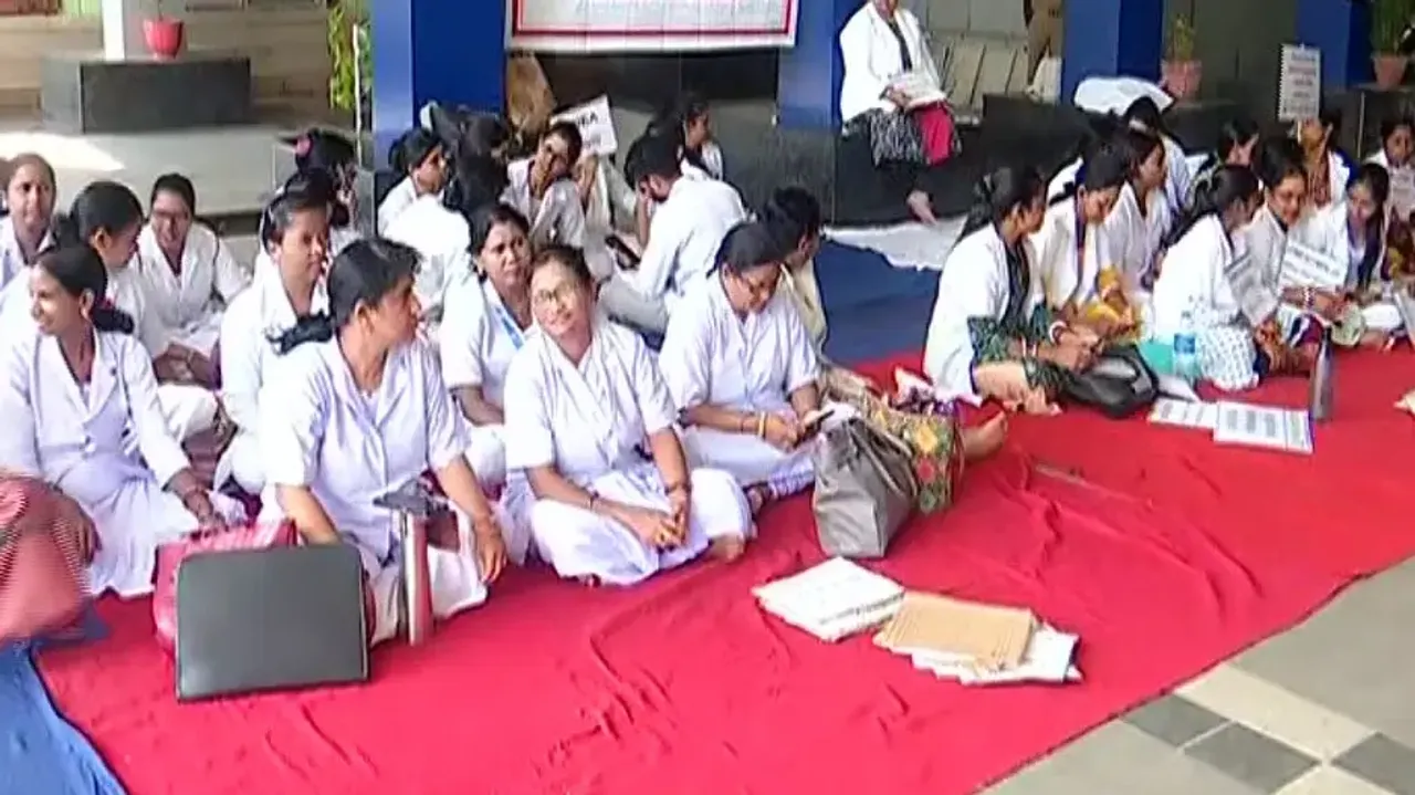 Medical services hit across Odisha following cease-work agitation by nursing officers