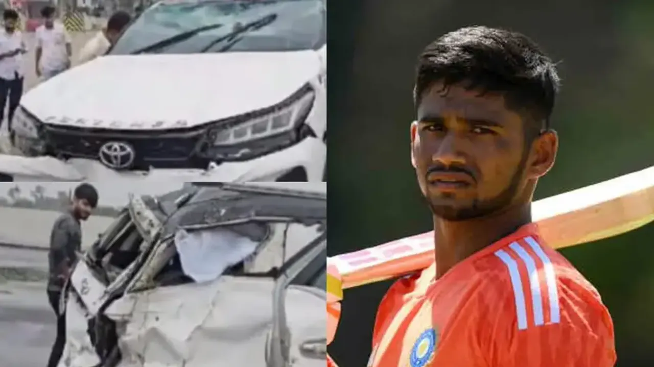 Musheer Khan has a terrible accident