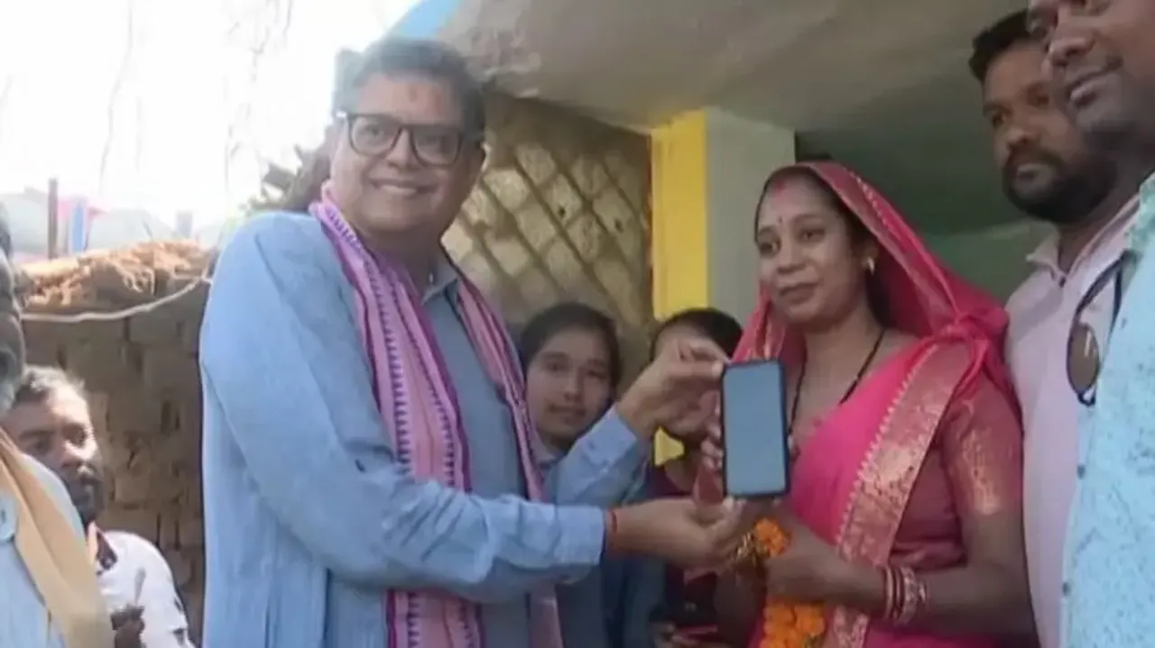 BJP National VP Baijayant Panda in Bolangir