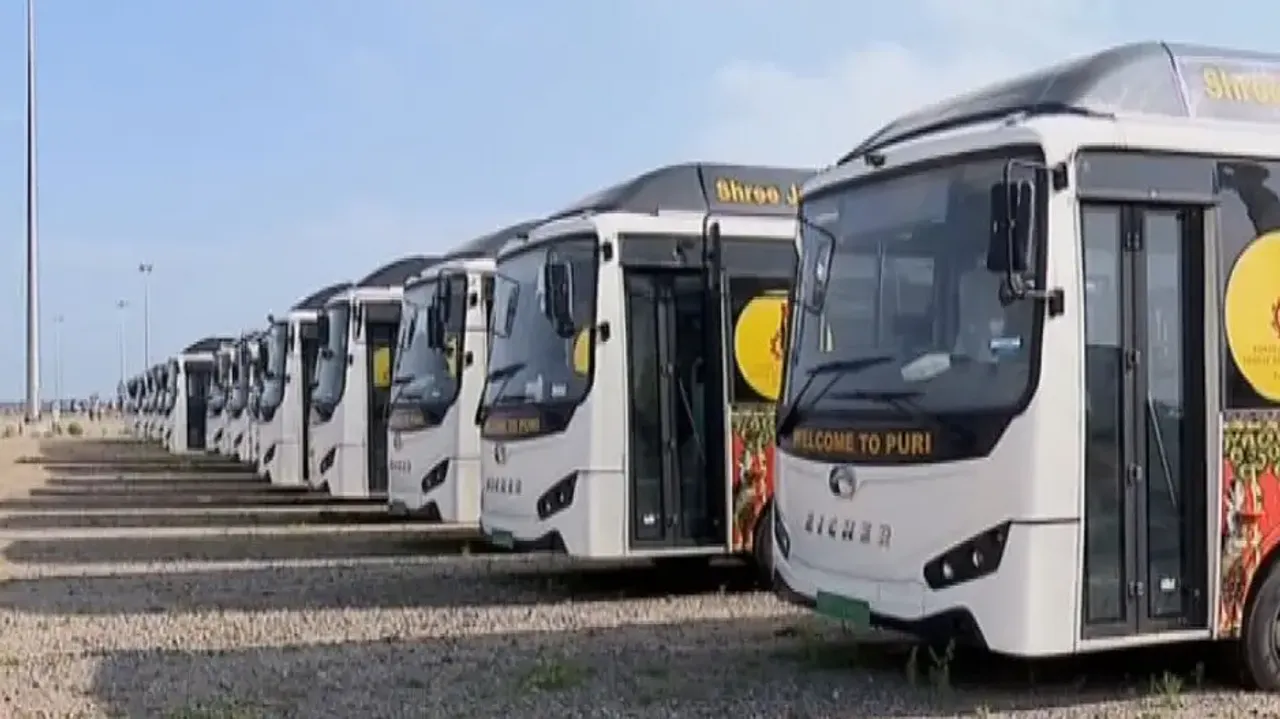 Electric buses worth crores gathering rust in Puri 