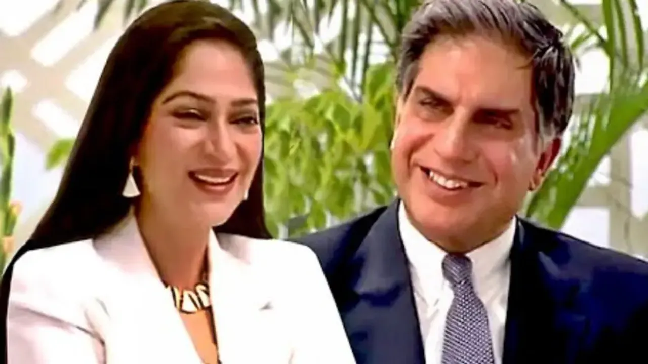 Simi Garewal & Ratan Tata
