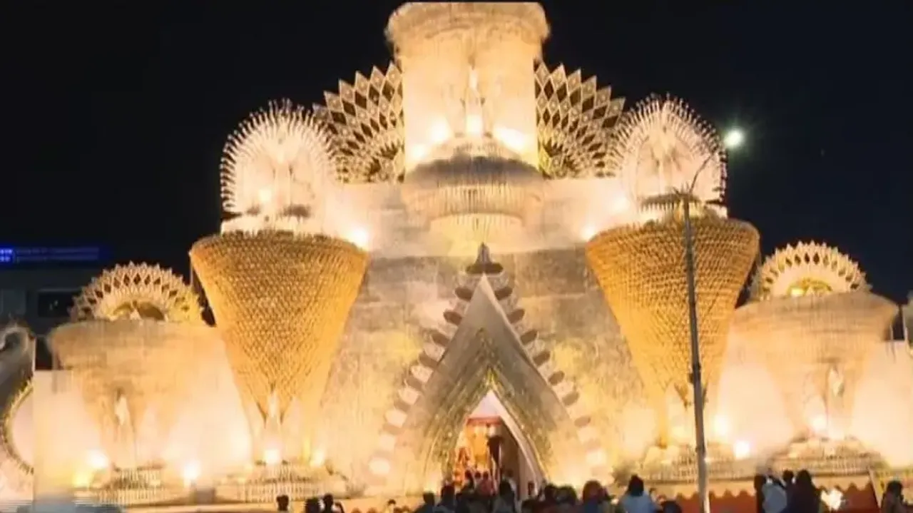 Durga Puja in Odisha: Gigantic pandals welcome devotees in Twin City on Maha Ashtami